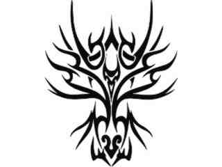  Dragon Tribal 1 4 Decal Proportional