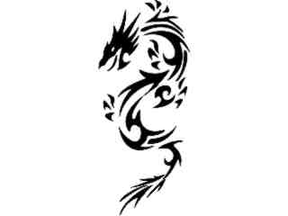  Dragon Tribal 1 6 Decal Proportional