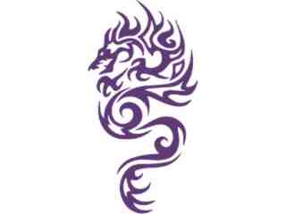  Dragon Tribal 1 8 Decal Proportional