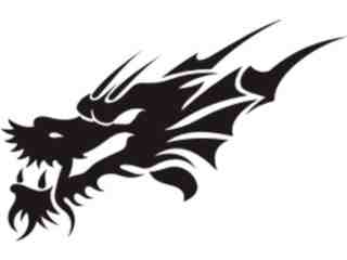  Dragon Tribalized_ 2 0 7 Decal Proportional