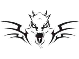  Dragon Tribalized_ 2 1 1 Decal Proportional