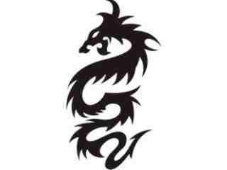  Dragon Tribalized_ 2 3 8 Decal Proportional