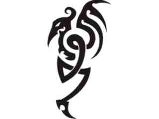  Dragon Tribalized_ 2 4 3 Decal Proportional