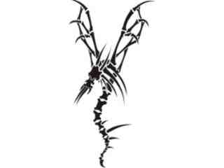  Dragon Tribalized_ 2 5 0 Decal Proportional