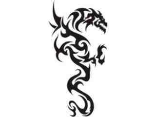  Dragon Tribalized_ 2 5 8 Decal Proportional