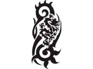  Dragon Tribalized_ 2 6 0 Decal Proportional