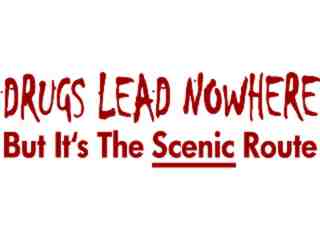  Drugs Scenic Decal Proportional