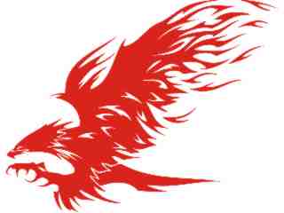  Eagle Body Flaming_ 1 6_ E F 1 Decal Proportional