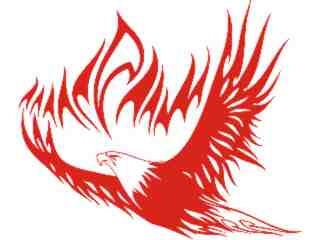  Eagle Body Flaming_ 2 3_ E F 1_ D T L Decal Proportional