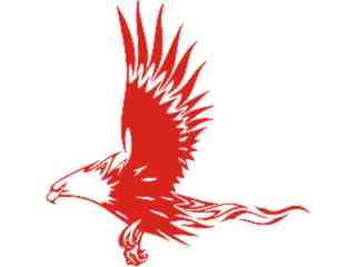  Eagle Body Flaming_ 2 7_ E F 1 Decal Proportional
