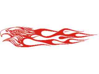  Eagle Flame_ 1 3_ E F 1 Decal Proportional