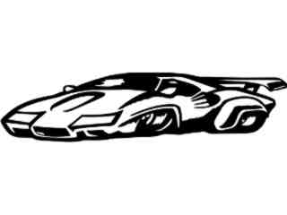  Exotic Race Car_ 0 4 8_ V A 1 Decal Proportional