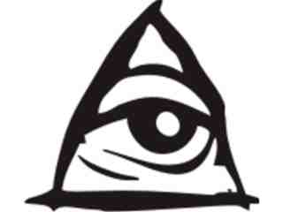  Eye Triangle Decal Proportional