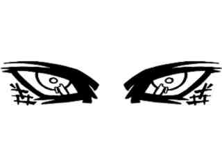  Eyes Evil Chino Decal Proportional