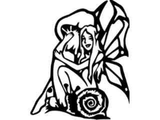  Fairy Mushroom 2 Decal Proportional