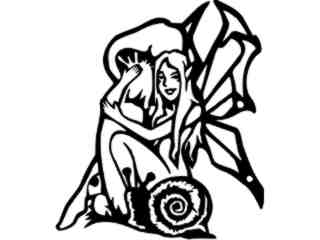  Fairy Snail Decal Proportional