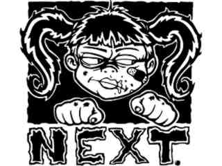  Fighting Girl Next Decal Proportional