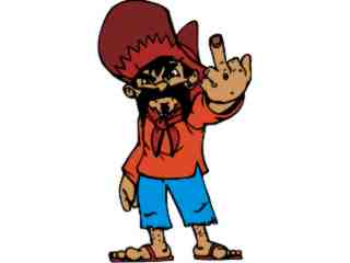  Finger Mex_ G D 1 Decal Proportional