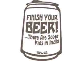  Finish Beer Decal Proportional