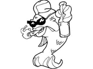  Fish Drink N Smoke_ G D G Decal Proportional