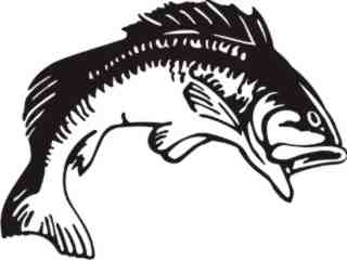  Fish_ Bass_ P A 1 Decal Proportional