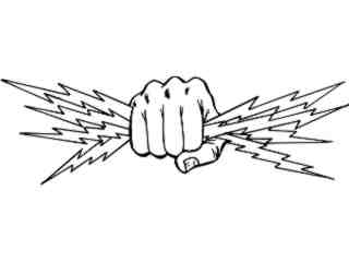  Fistwith Lightning M G_ P A 1 Decal Proportional