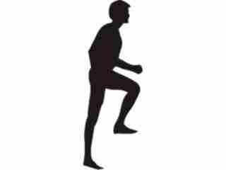  Fitness Silhouettes_ 1 1 Decal Proportional
