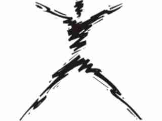  Fitness Silhouettes_ 1 8 Decal Proportional