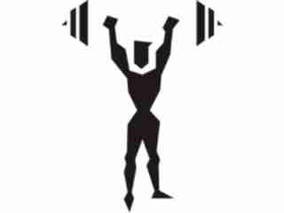  Fitness Silhouettes_ 2 9 Decal Proportional