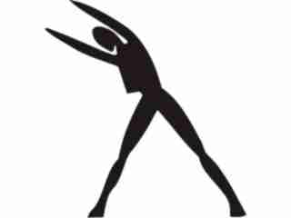  Fitness Silhouettes_ 3 6 Decal Proportional