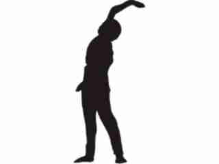  Fitness Silhouettes_ 3 7 Decal Proportional