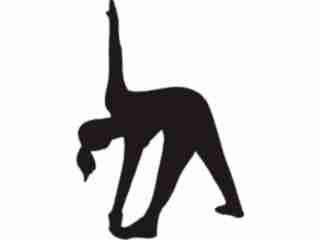  Fitness Silhouettes_ 3 8 Decal Proportional