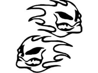  Flame Guys Short Decal Proportional