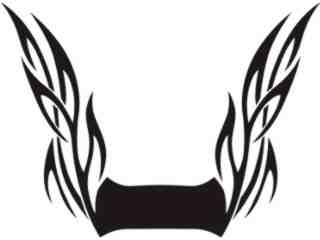  Flames Custom Banner_ 0 1 2 Decal Proportional