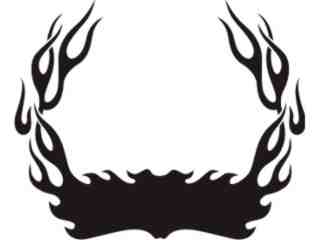  Flames Custom Banner_ 0 2 3 Decal Proportional