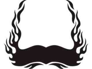  Flames Custom Banner_ 0 2 4 Decal Proportional