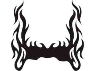  Flames Custom Banner_ 0 2 6 Decal Proportional