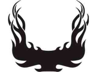  Flames Custom Banner_ 0 3 9 Decal Proportional