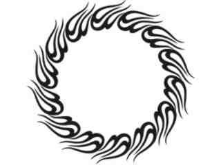  Flames Round_ 0 6 3 Decal Proportional