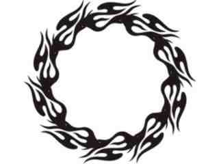  Flames Round_ 0 7 0 Decal Proportional