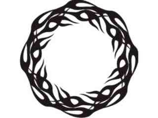  Flames Round_ 0 7 3 Decal Proportional