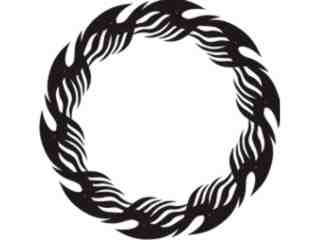  Flames Round_ 0 9 0 Decal Proportional