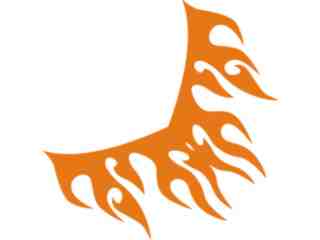  Flames Tribal Style_ 0 3 1 Decal Proportional