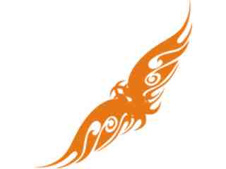  Flames Tribal Style_ 0 5 9 Decal Proportional