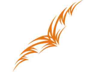  Flames Tribal Style_ 0 7 8 Decal Proportional