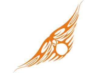  Flames Tribal Style_ 0 8 1 Decal Proportional