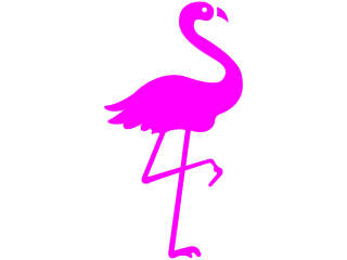  Flamingo Bird 2 0 1 9 Decal Proportional