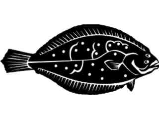  Flounder Fish_ 1 4 1_ V A 1 Decal Proportional