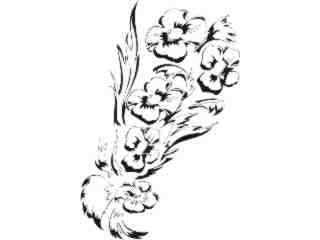  Flowers Tattoo 2_ 0 0 5_ D T L Decal Proportional