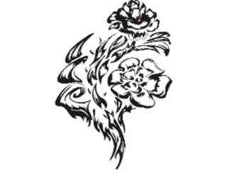  Flowers Tattoo 2_ 0 1 0_ D T L Decal Proportional